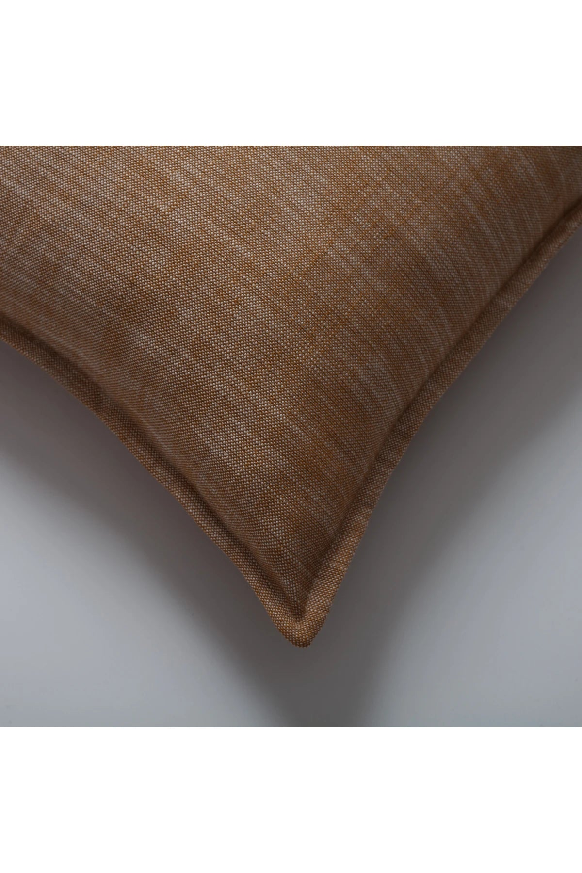 Porto - Keten Kare Kırlent 50x50 - Hardal