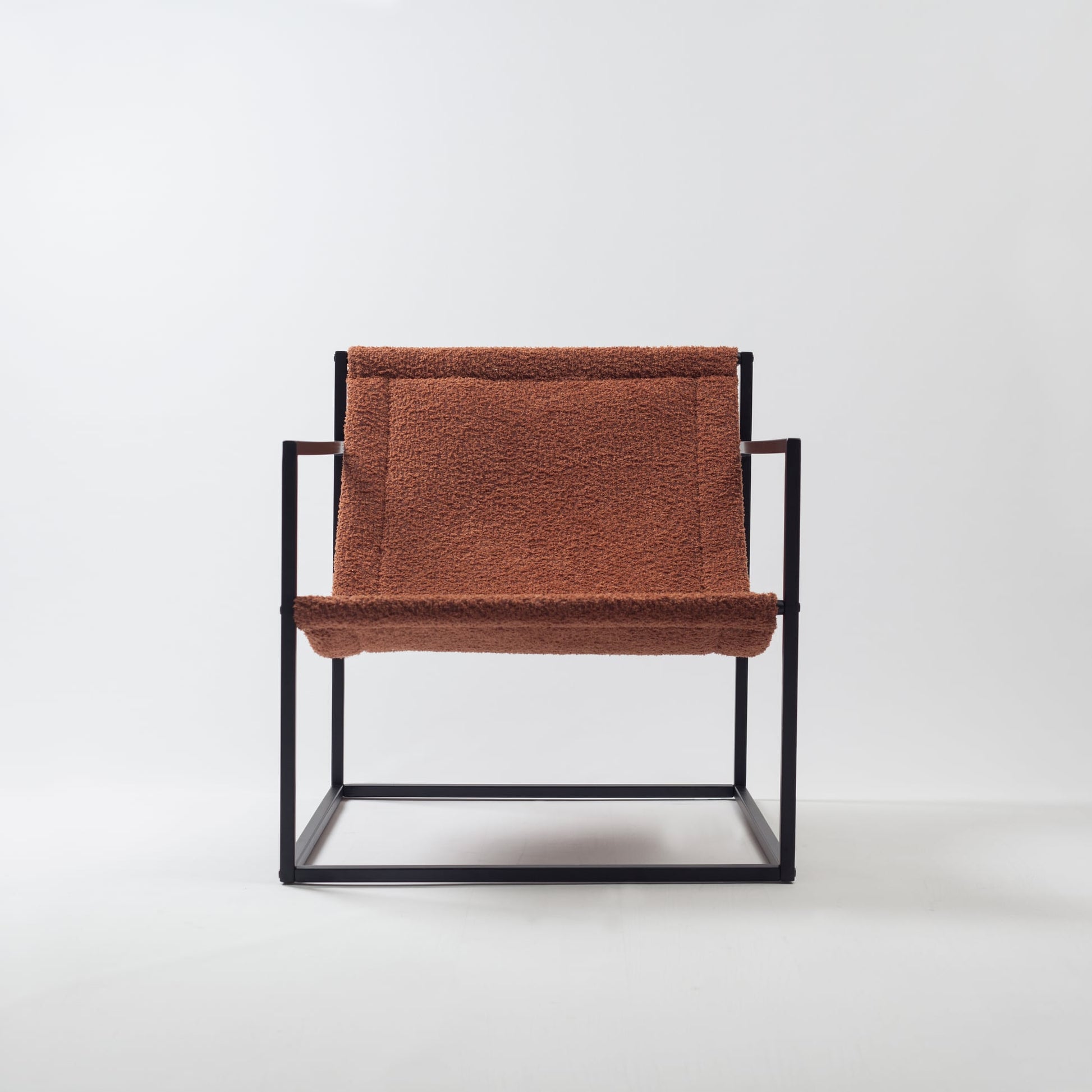 Bernie Chair Metal Koltuk - Kahverengi Bernie Chair