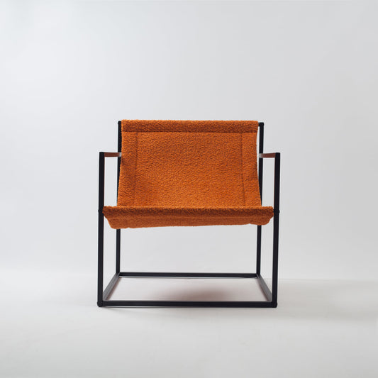 Bernie Chair Metal Koltuk - Turuncu Bernie Chair