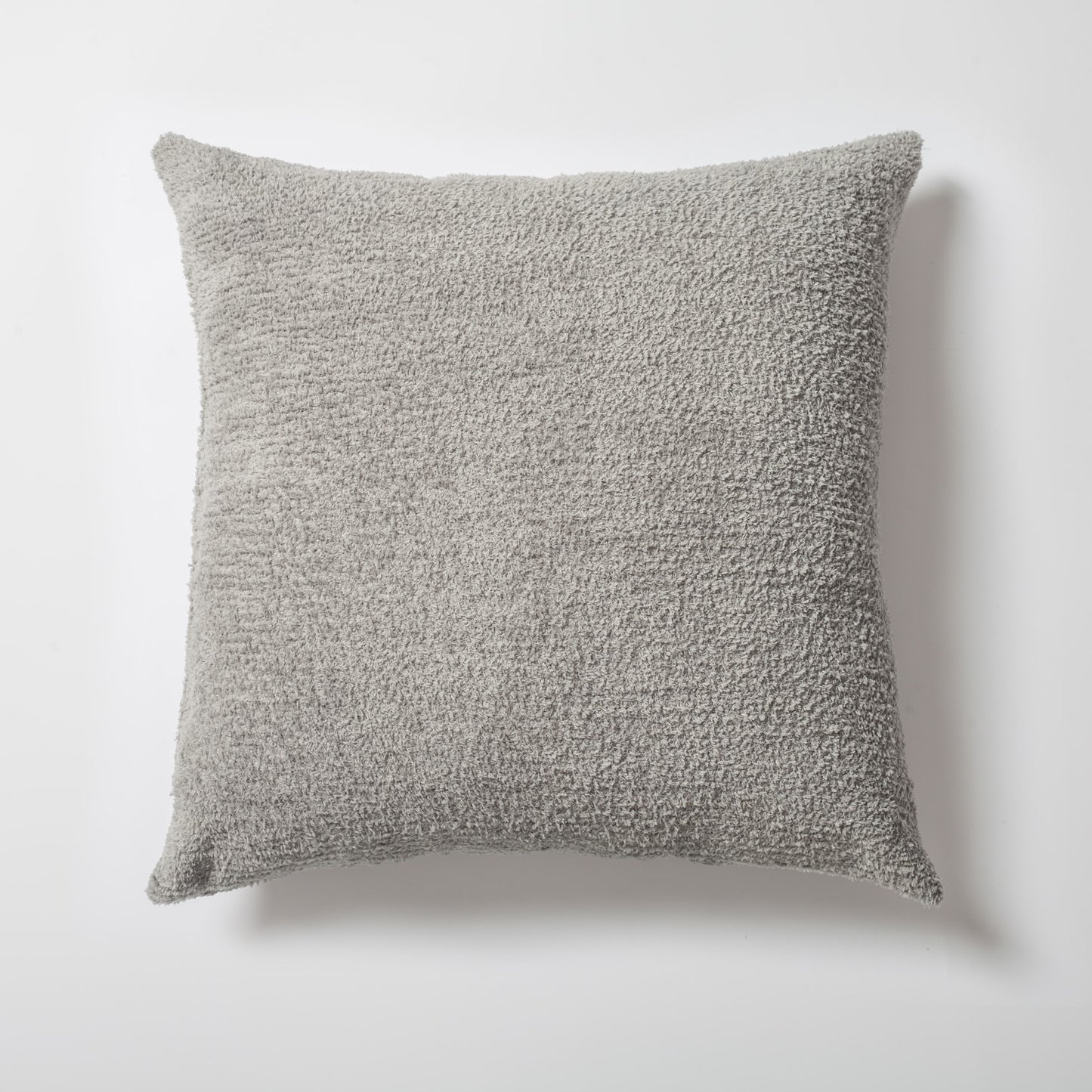Cozy  - Sheepskin Dokulu Tüylü Kırlent 50x50 - Açık Gri Kırlent