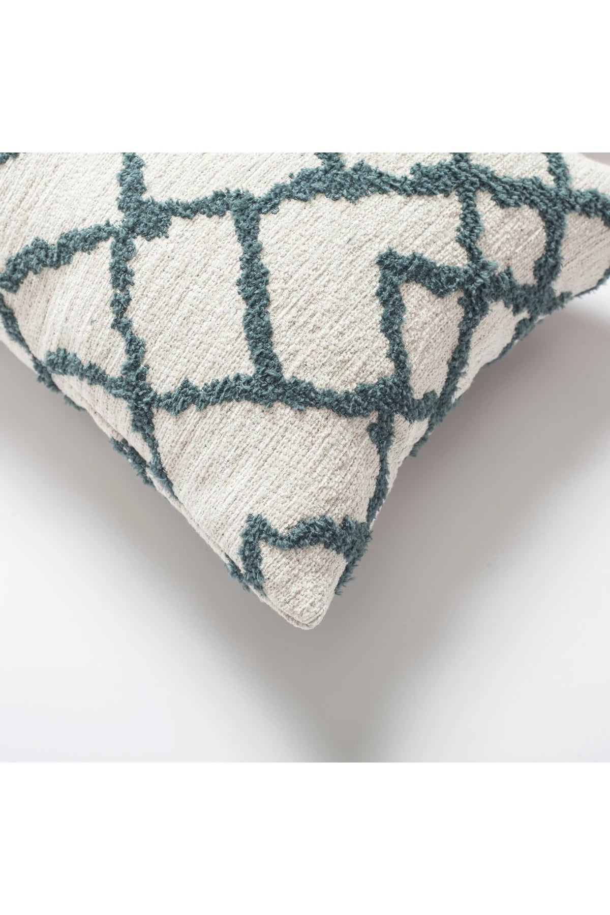 Maya - Etnik Kilim Desenli Dikdörtgen Kırlent 30x50 - Mavi