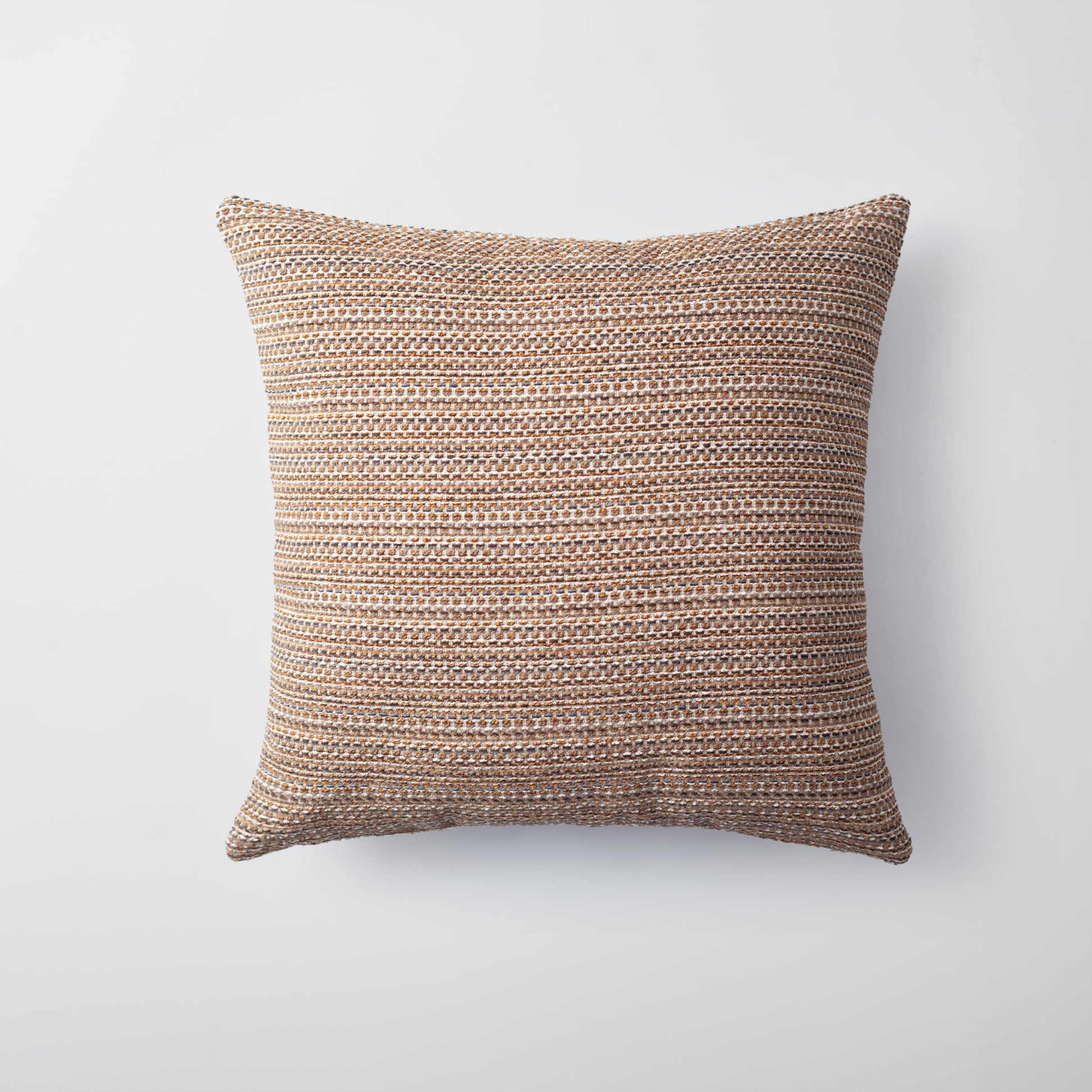 Kraft  - Dokulu Natural Hareketli Desenli Kırlent 45x45 Hardal Kırlent