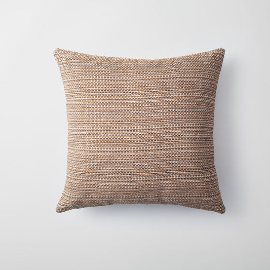 Kraft  - Dokulu Natural Hareketli Desenli Kırlent 45x45 Hardal Kırlent