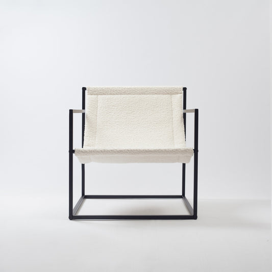Bernie Chair Metal Koltuk - Beyaz Bernie Chair