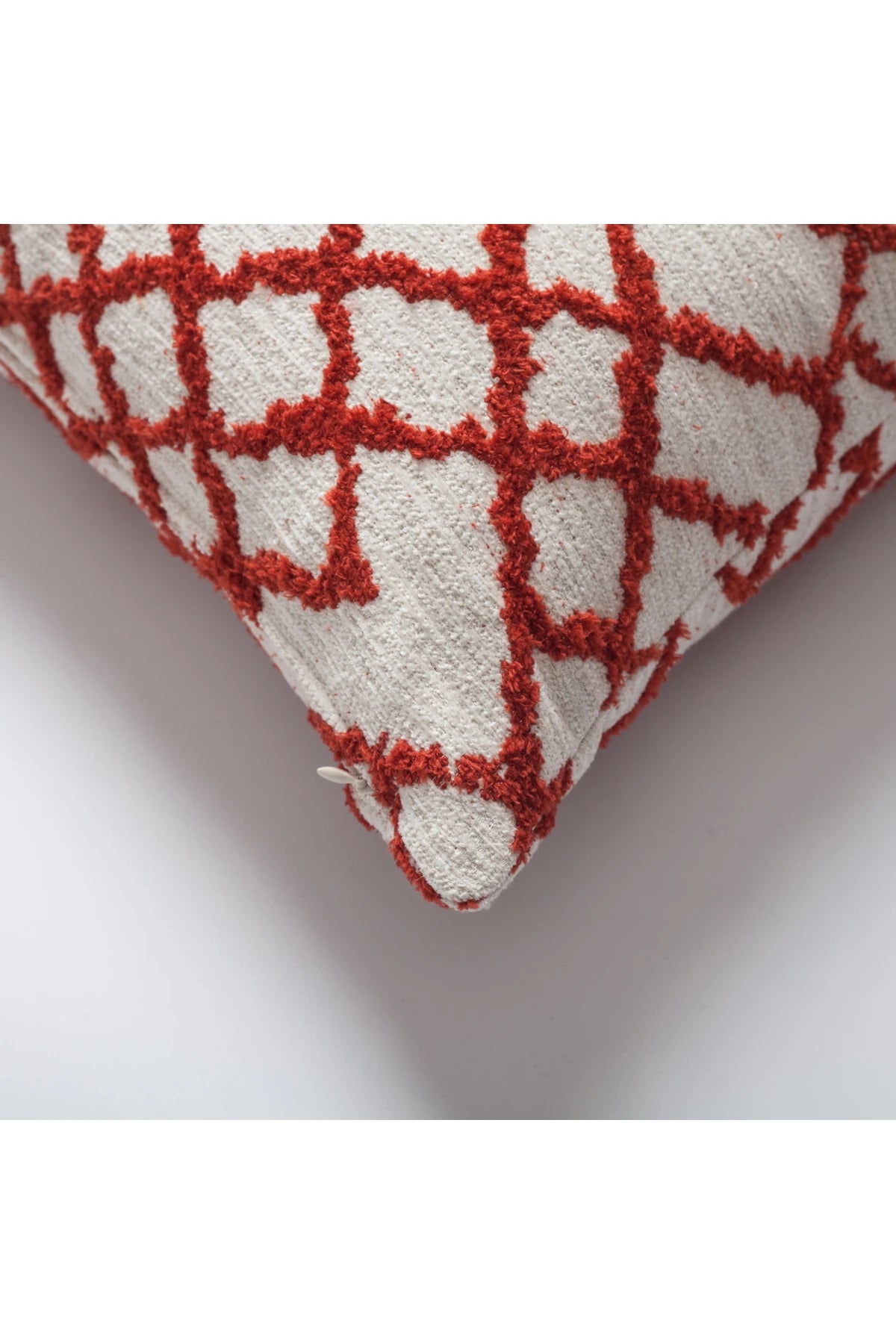 Maya - Etnik Kilim Desenli Kırlent 50x50 - Kırmızı