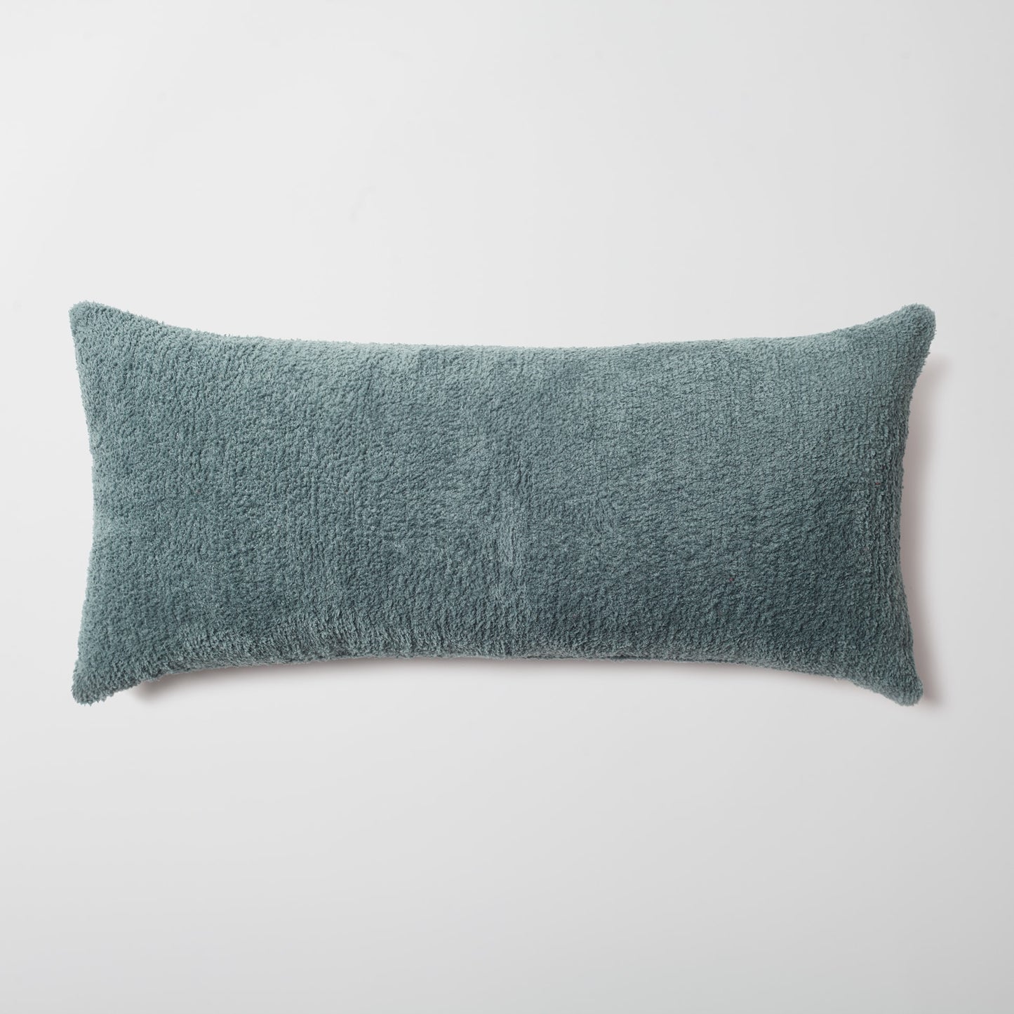 Cozy  - Sheepskin Dokulu Tüylü Kırlent 35x70 - Petrol Kırlent