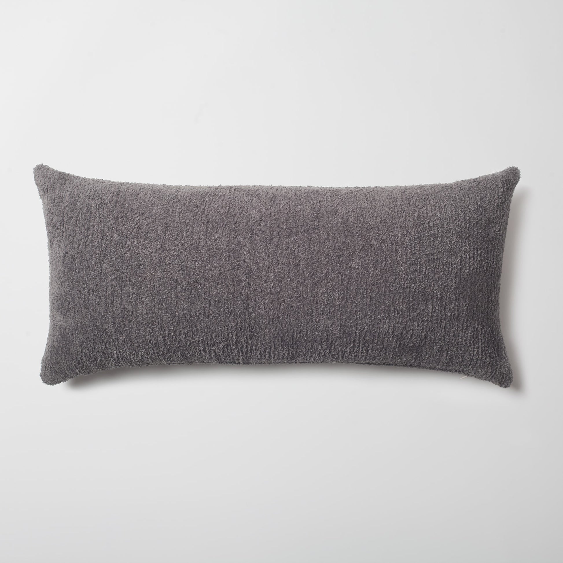 Cozy  - Sheepskin Dokulu Tüylü Kırlent 35x70 - Antrasit Kırlent