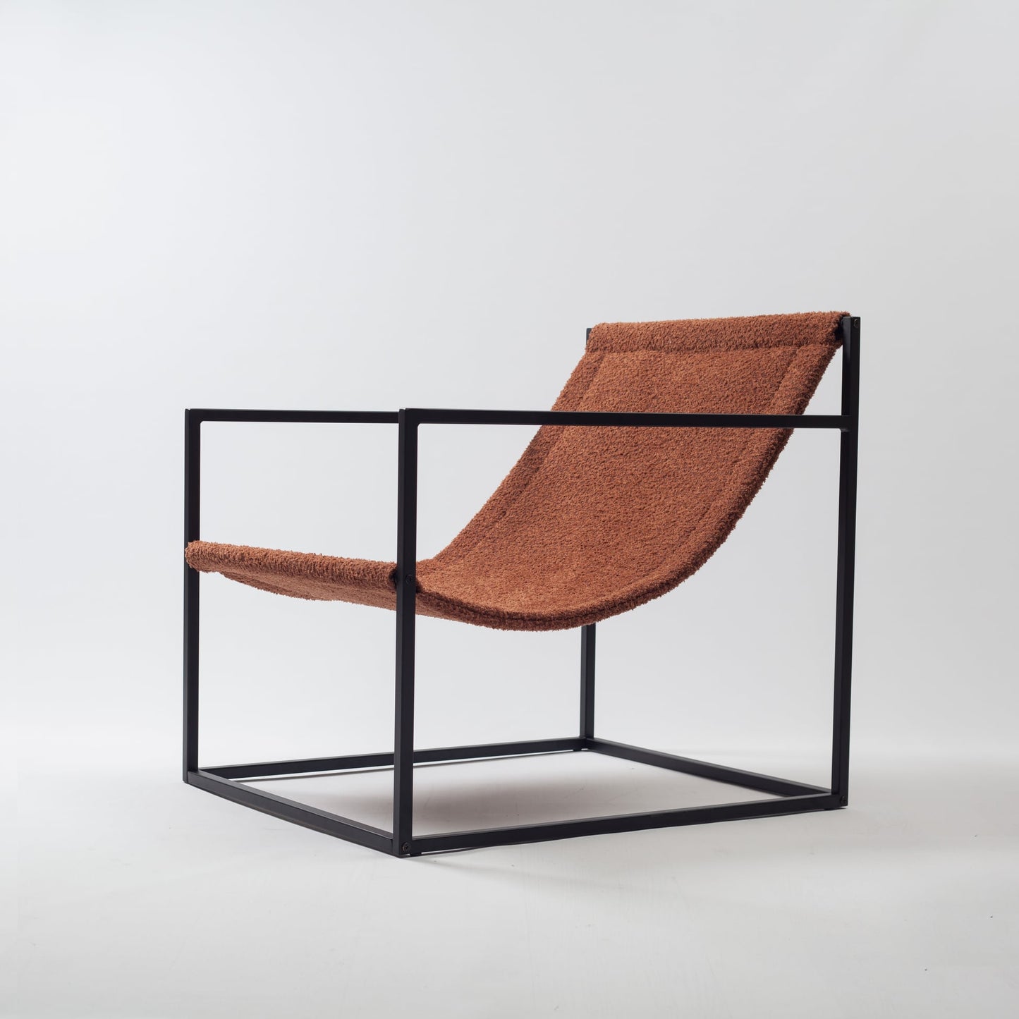 Bernie Chair Metal Koltuk - Kahverengi