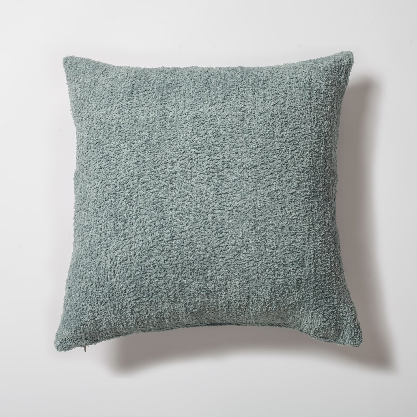 Cozy  - Sheepskin Dokulu Tüylü Kırlent 50x50 - Açık Mavi Kırlent