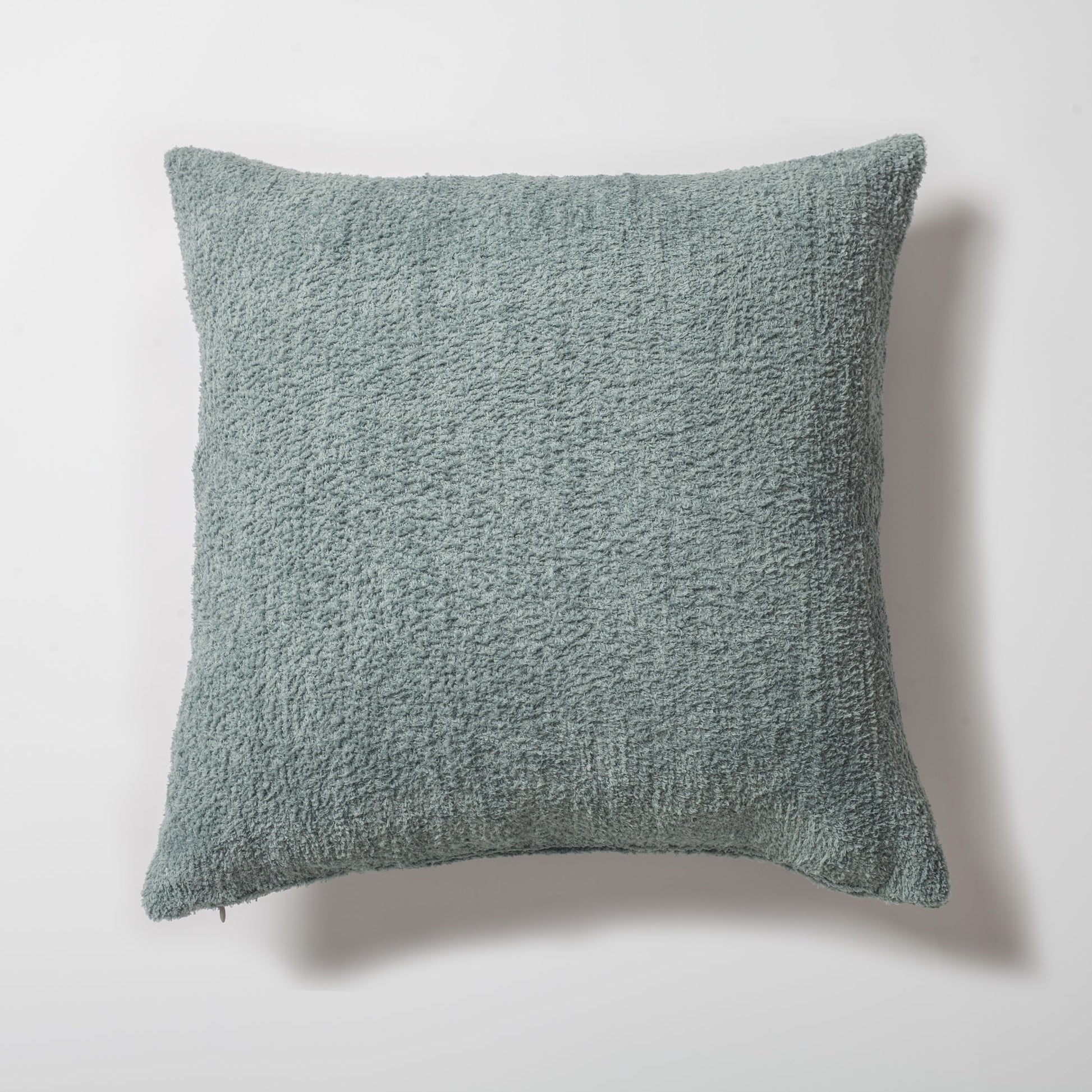 Cozy  - Sheepskin Dokulu Tüylü Kırlent 50x50 - Açık Mavi Kırlent