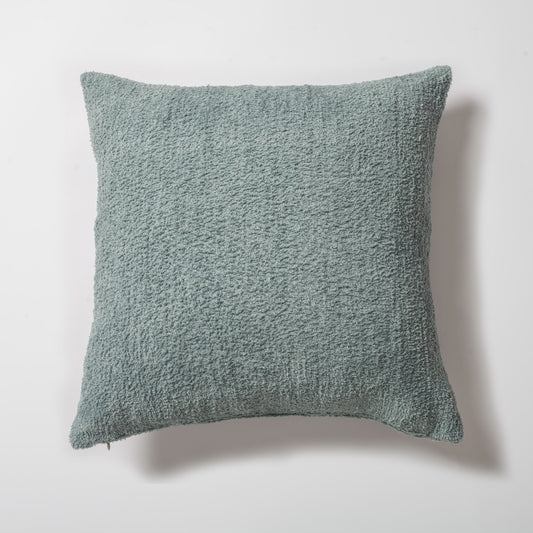 Cozy  - Sheepskin Dokulu Tüylü Kırlent 50x50 - Açık Mavi Kırlent
