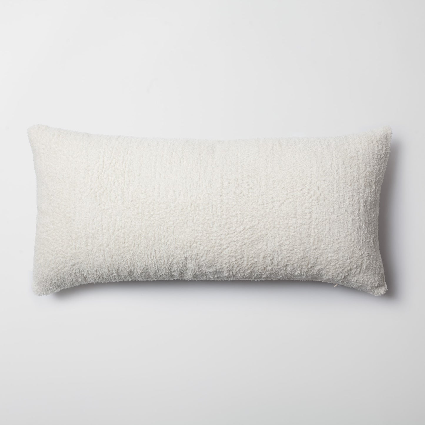 Cozy  - Sheepskin Dokulu Tüylü Kırlent 35x70 - Beyaz Kırlent