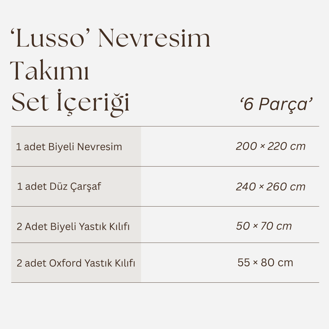 Lusso %100 Pamuk Çift Kişilik Lacivert Biyeli Beyaz Nevresim Takımı