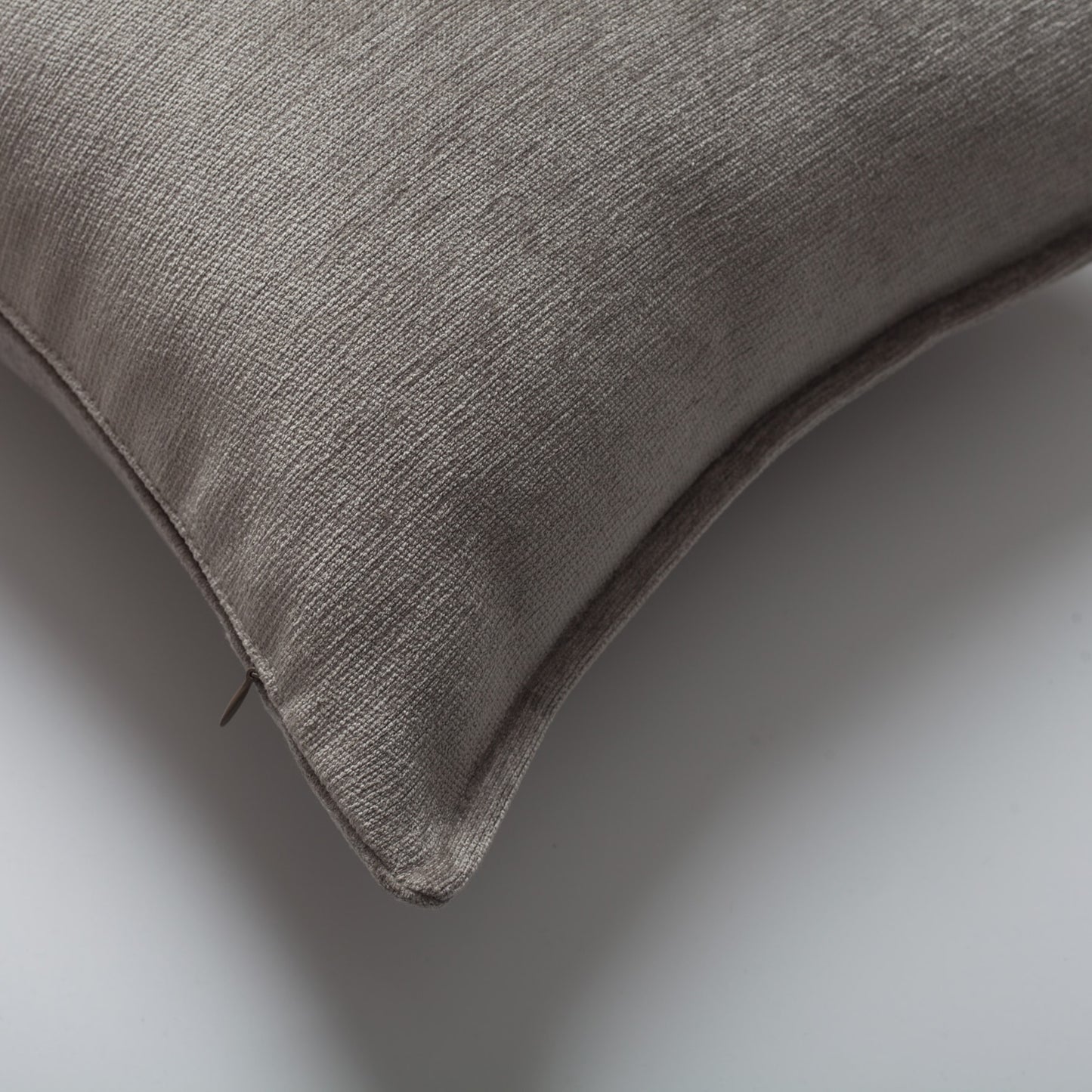 Eliza - Vizon Viskon Doğal Naturel Kırlent 50x50 - Vizon