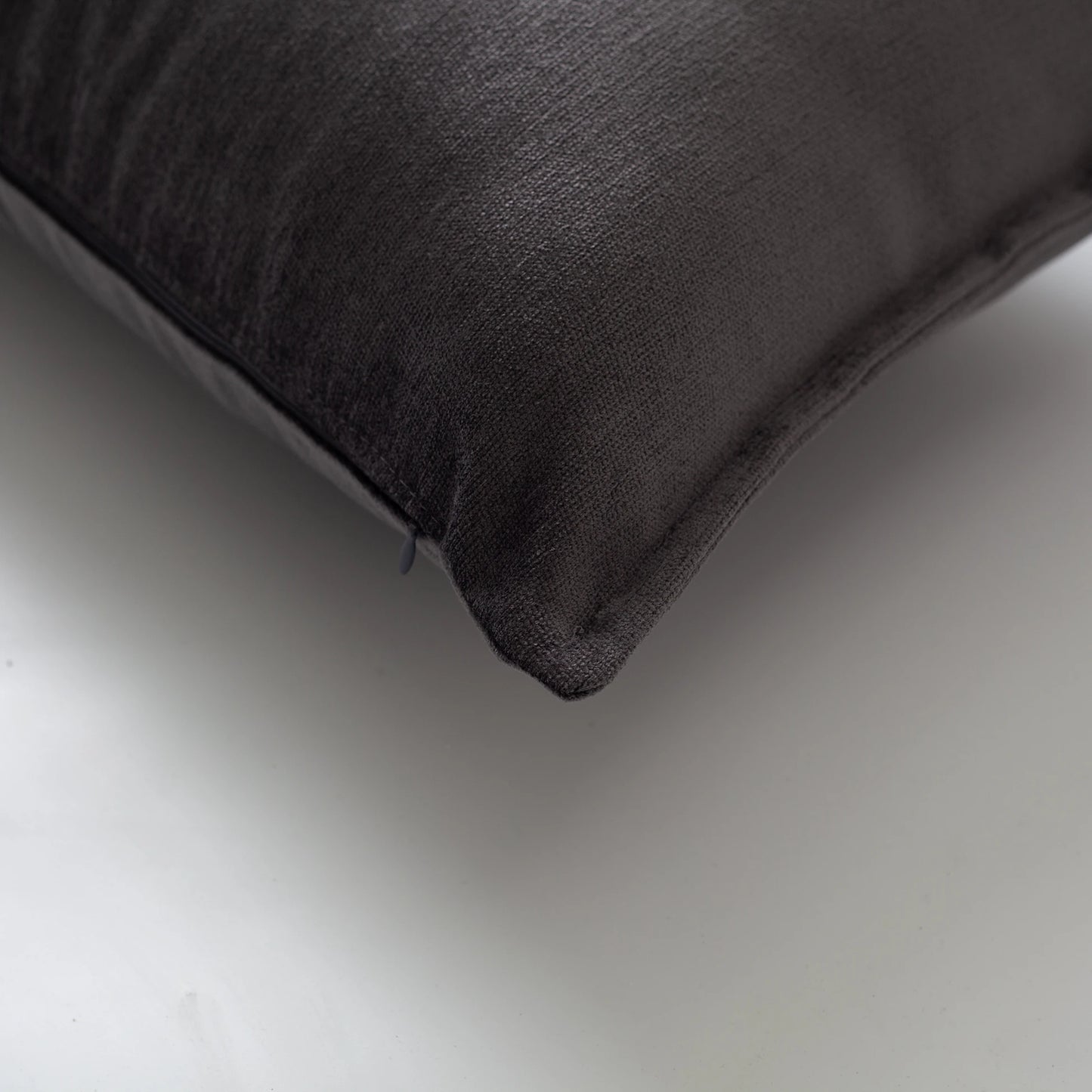 Eliza - Viskon Doğal Naturel Kırlent 40x60 - Antrasit