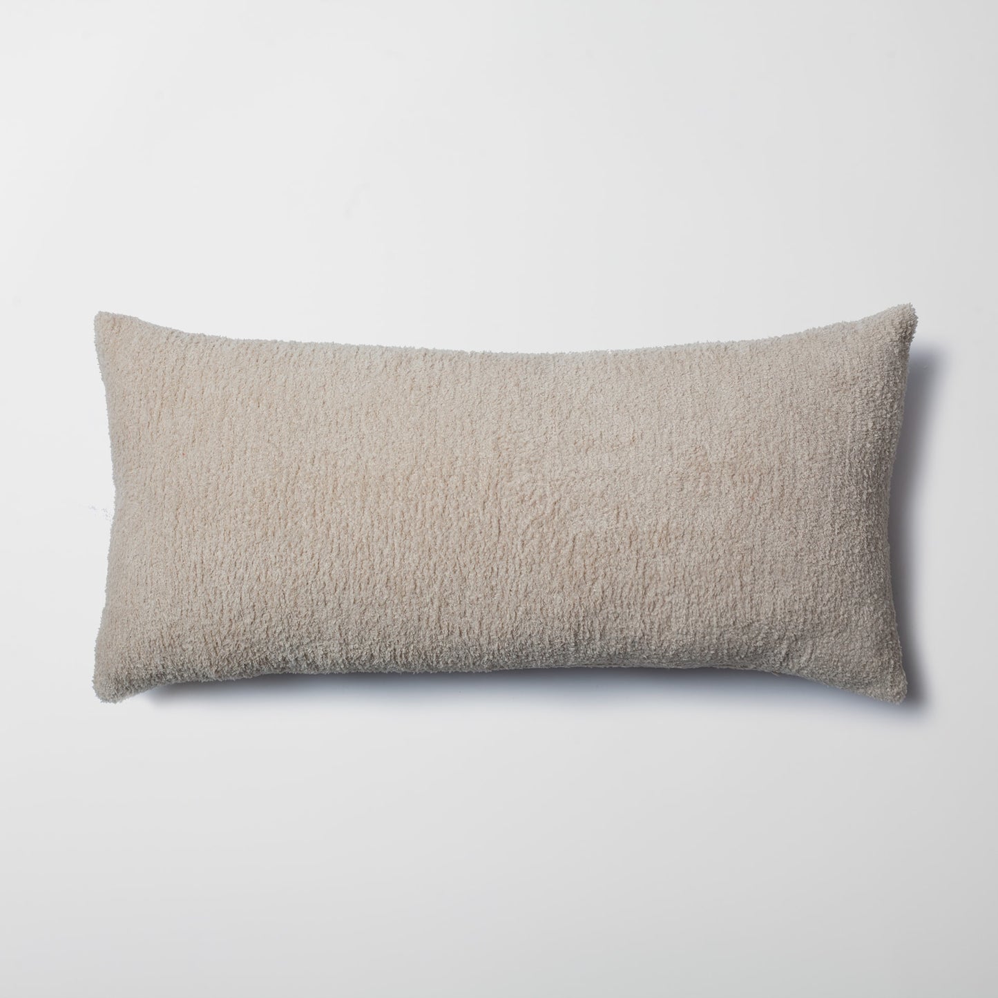 Cozy  - Sheepskin Dokulu Tüylü Kırlent 35x70 - Bej Kırlent