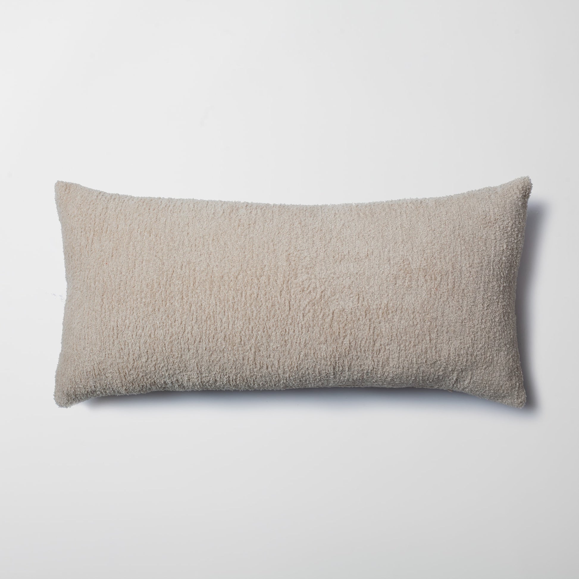 Cozy  - Sheepskin Dokulu Tüylü Kırlent 35x70 - Bej Kırlent