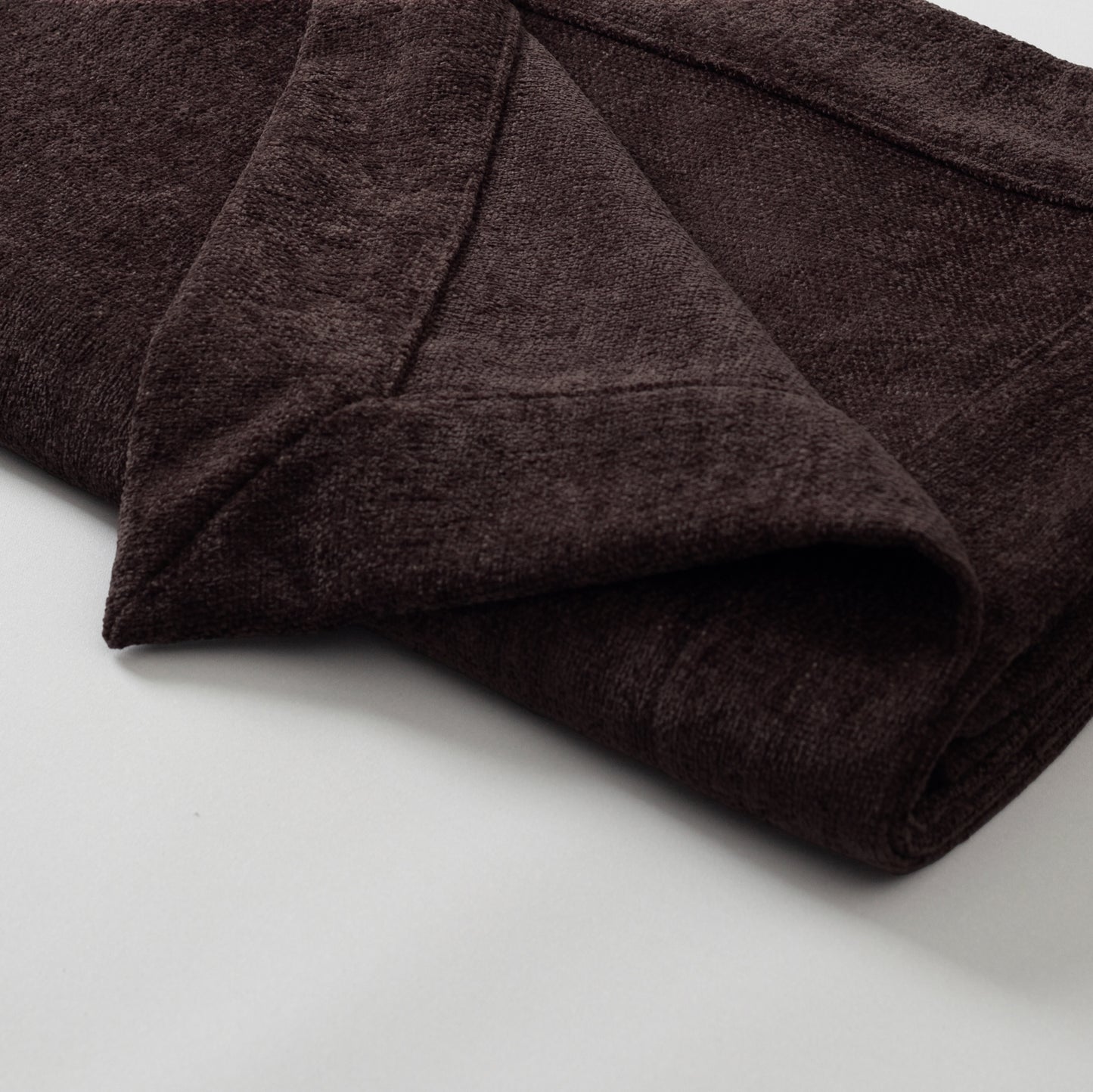 Borla & Belt - 3'lü Kırlent ve Geniş Yatak Runner Set - Koyu Kahve