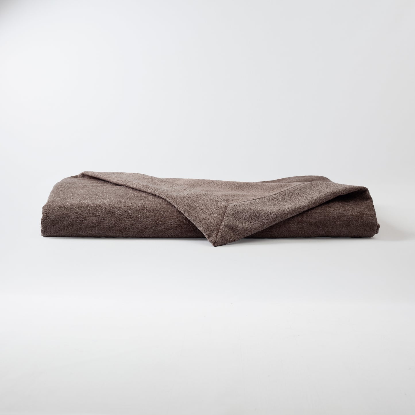 Borla & Belt - 3'lü Kırlent ve Geniş Yatak Runner Set - Sütlü Kahve