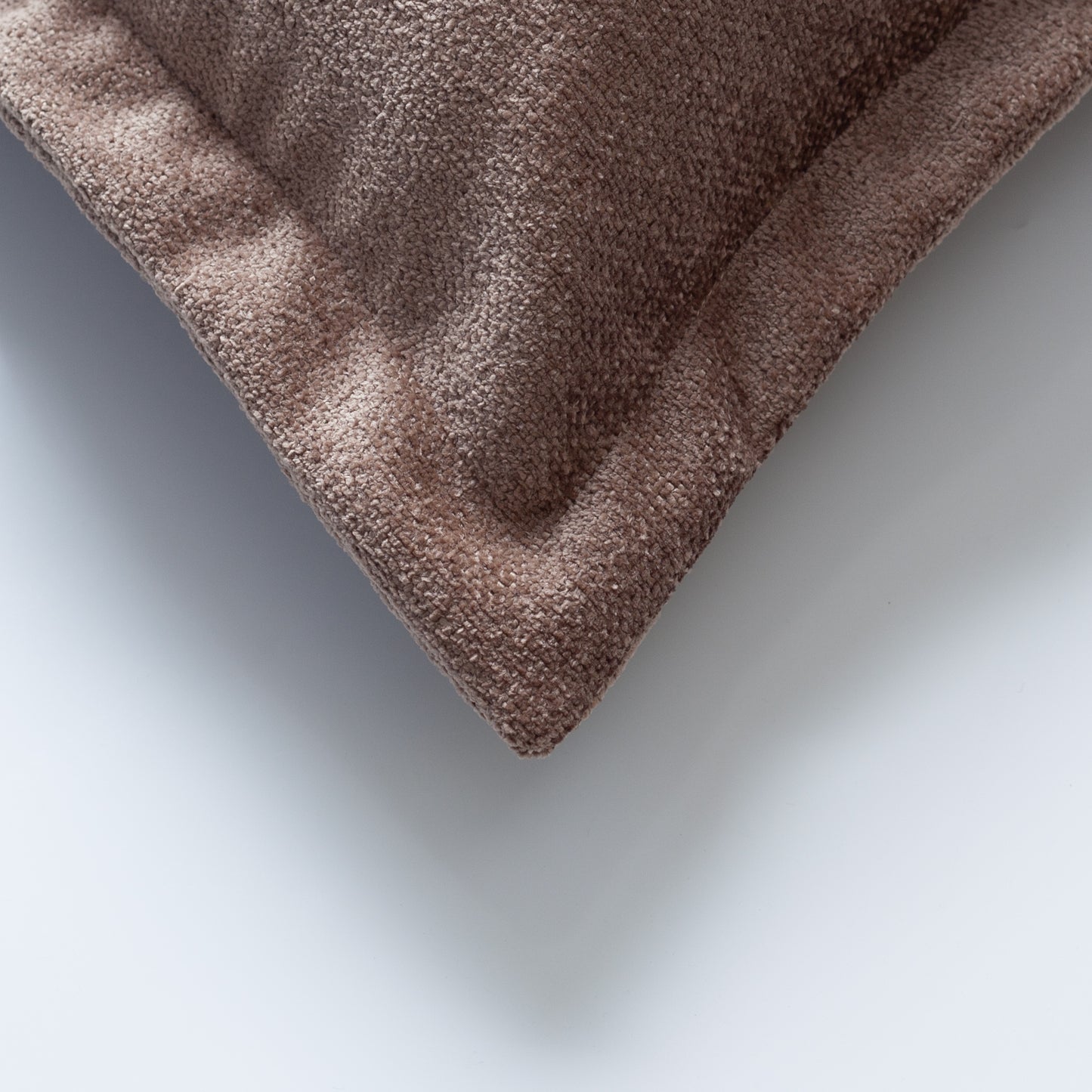 Borla & Amorf - 5'li Kırlent ve Geniş Yatak Runner Set - Sütlü Kahve