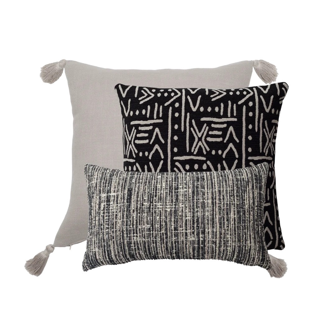 Icon - Dekoratif Yastık - 3'lü Kombin Set