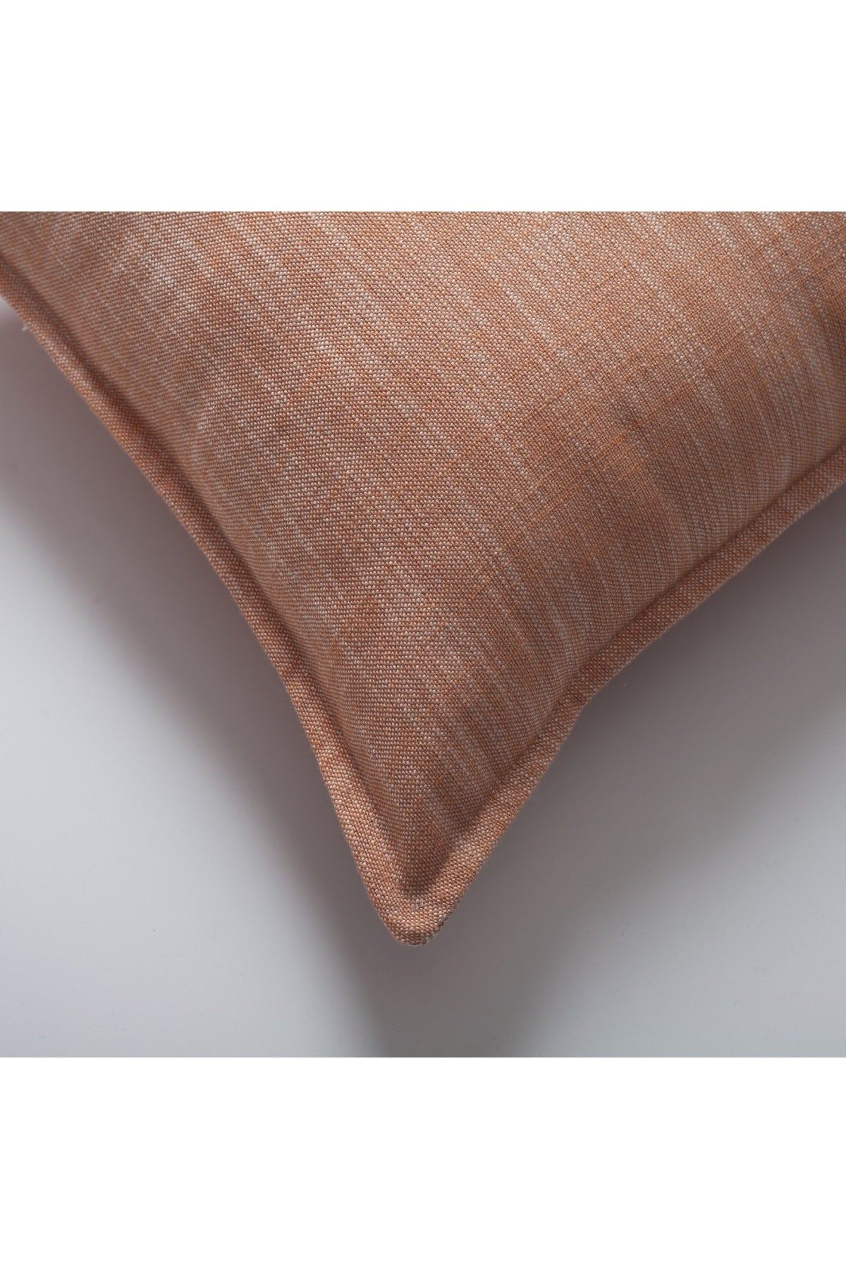 Porto - Keten Kare Kırlent 50x50 - Turuncu