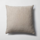 Cozy - Sheepskin Dokulu Tüylü Kırlent 50x50 - Bej