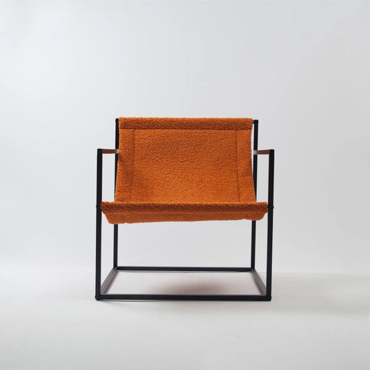 Bernie Chair Metal Koltuk - Turuncu