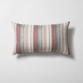 Bohem - Etnik Kilim Desen Çizgili Kırlent 30x50 - Kırmızı