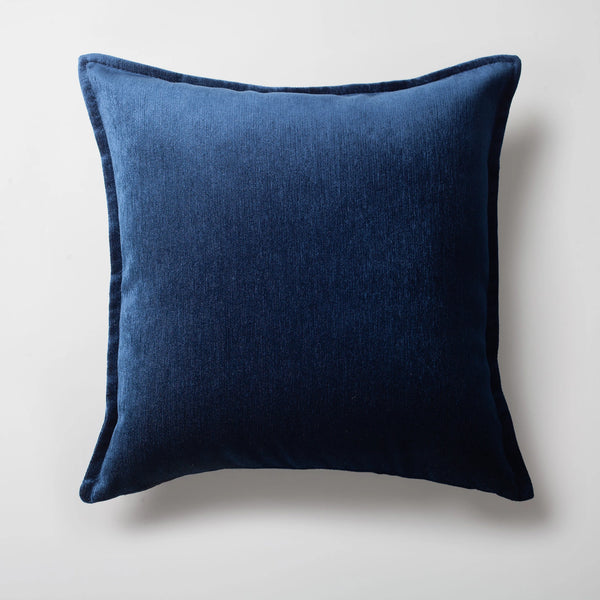 Lacivert lacivert viskon doğal naturel kırlent kılıfı 50x50 cm