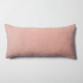 Cozy - Sheepskin Dokulu Tüylü Kırlent 35x70 - Pembe