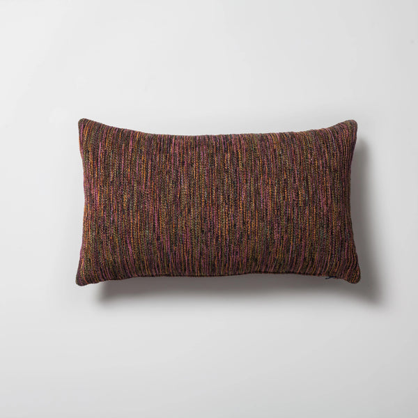 Kırmızı degrade çok renkli kırlent kılıfı 30x50 cm