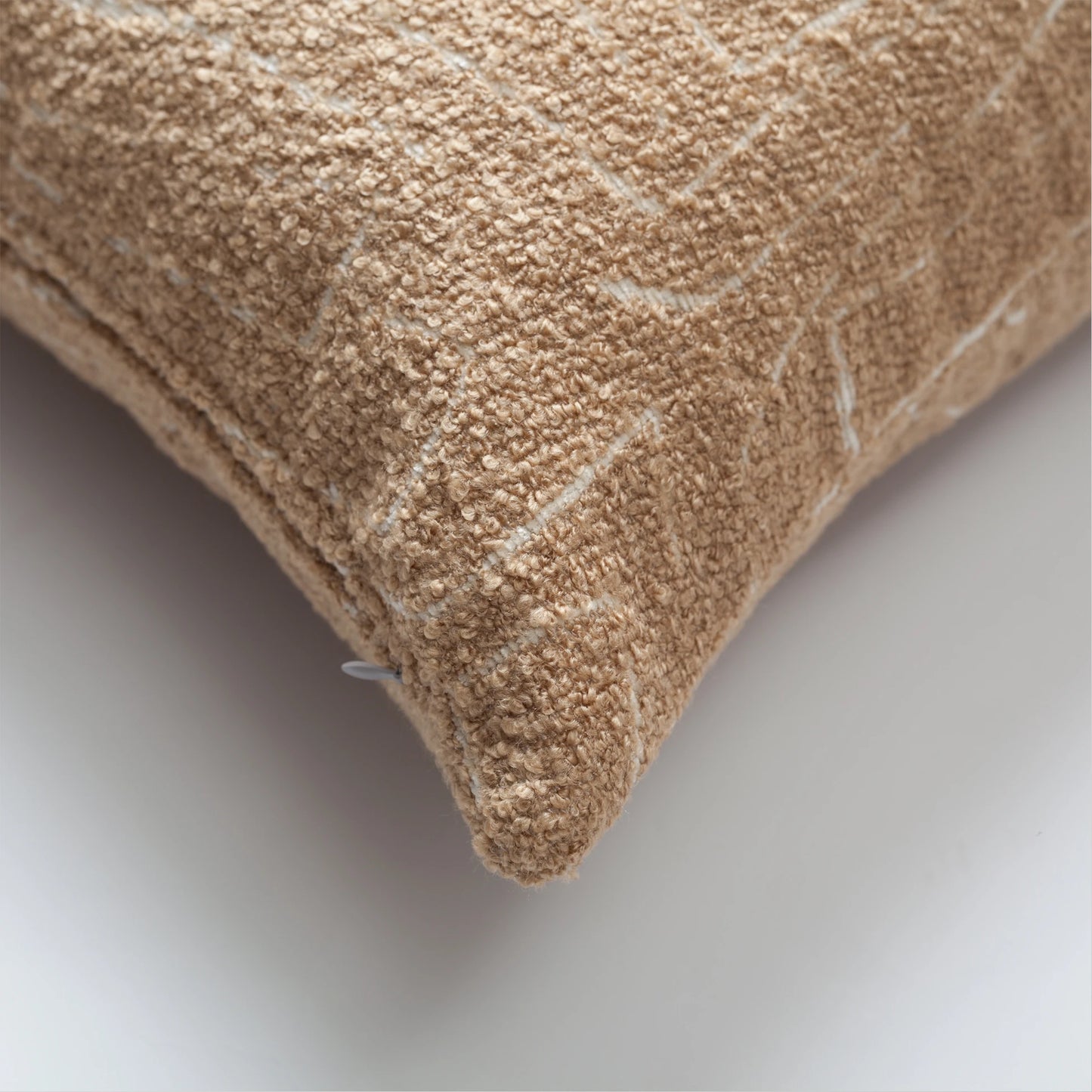 Amorf - Soyut Desenli 35x70 Kırlent - Devetüyü