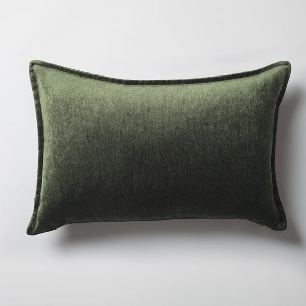 Yeşil yeşil viskon doğal naturel kırlent kılıfı 40x60 cm