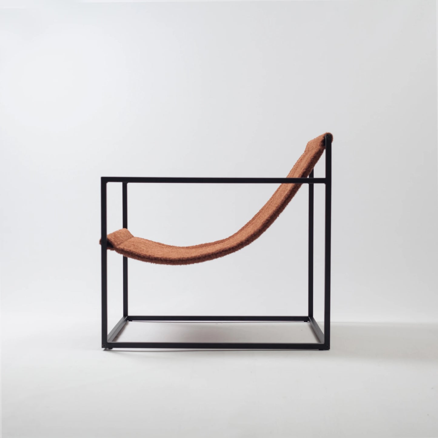 Bernie Chair Metal Koltuk - Kahverengi