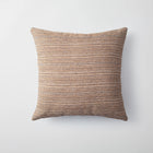 Kraft - Dokulu Natural Hareketli Desenli Kırlent 45x45 Hardal