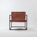 Bernie Chair Metal Koltuk - Kahverengi