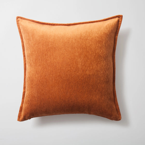 Turuncu turuncu viskon doğal naturel kırlent kılıfı 50x50 cm