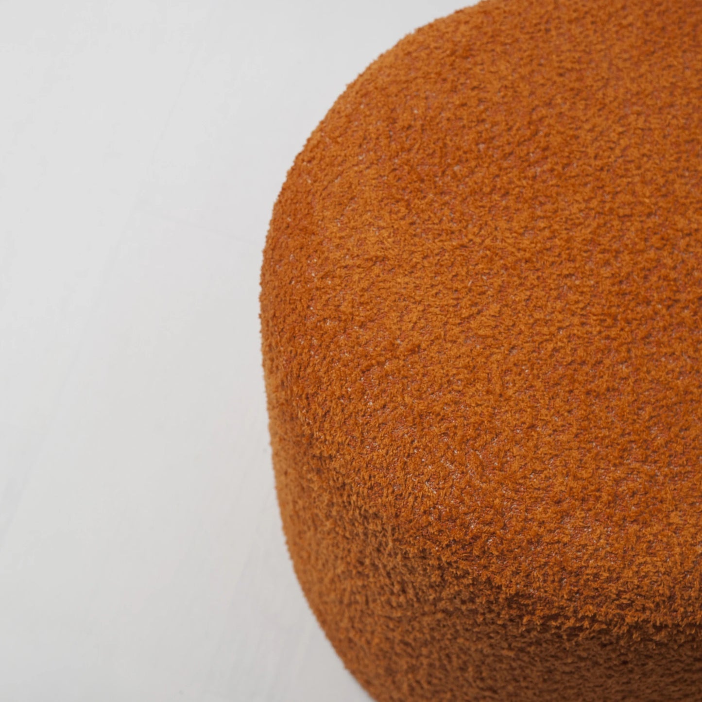 Deco - Puf - Yuvarlak Puf - Turuncu