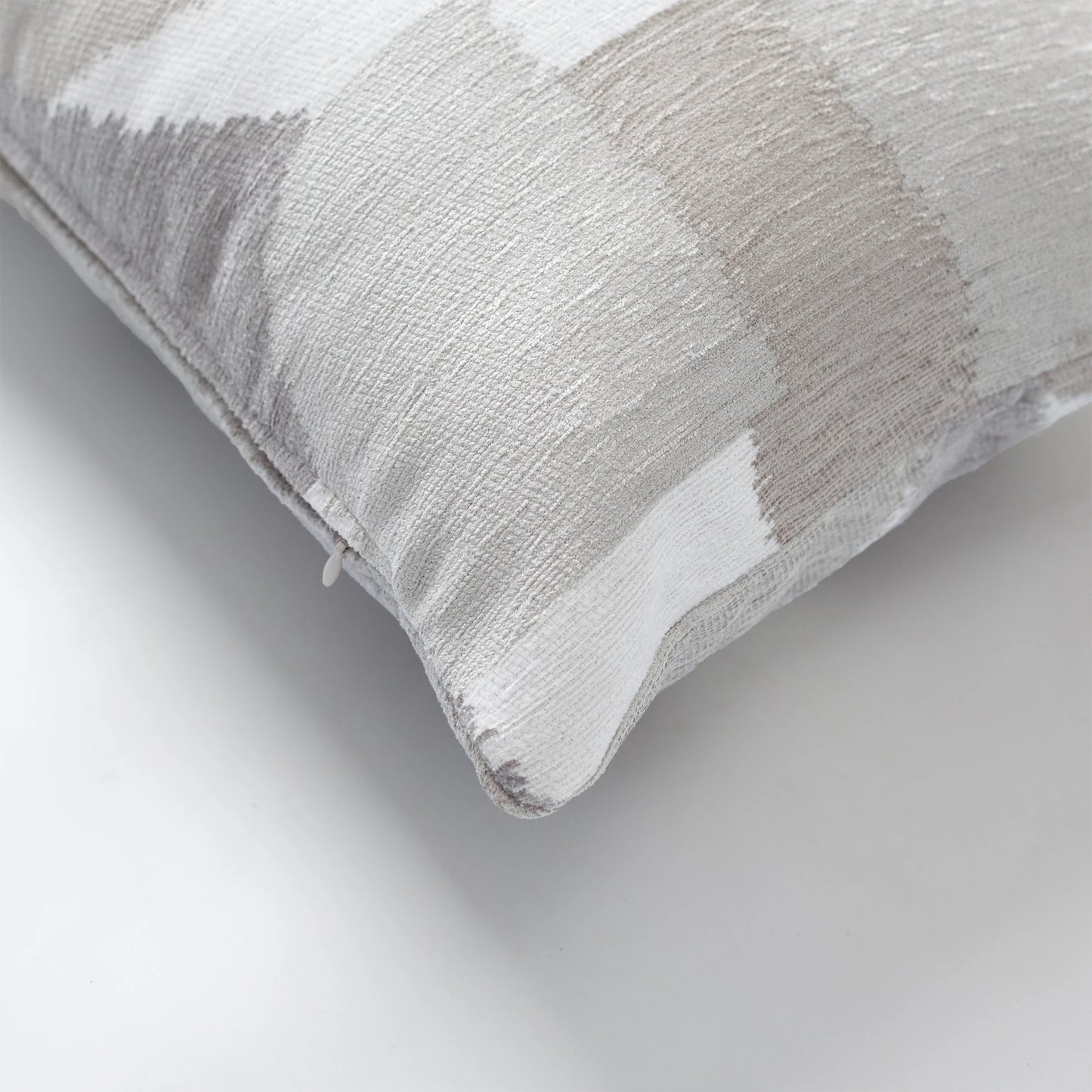 Otto - Geometrik Desenli Modern 35x70 Kırlent - Gri