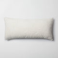 Cozy - Sheepskin Dokulu Tüylü Kırlent 35x70 - Beyaz