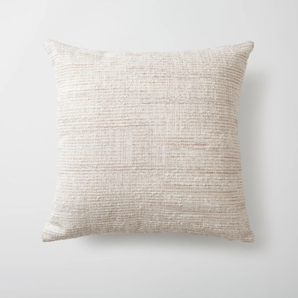 Natural dokulu düz kırlent kılıfı 45x45 cm