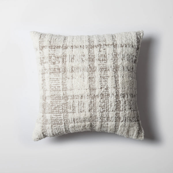 Ekose desenli kırlent kılıfı 45x45 cm