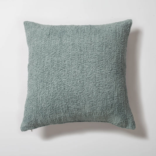Açık mavi sheepskin dokulu tüylü kırlent kılıfı 50x50 cm